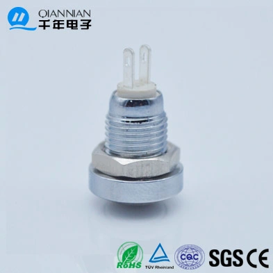 IP65 8mm Metal Momentary Electrical Mini Push Button Micro Push Button Switch